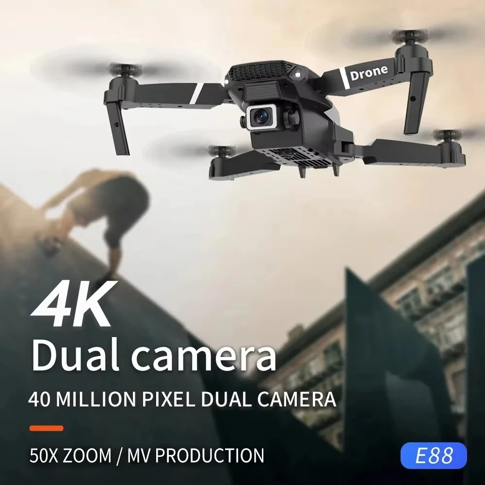 E88PRO Drone 8K 5G Professiona - Jjrc Drone X12 ulasan dan harga